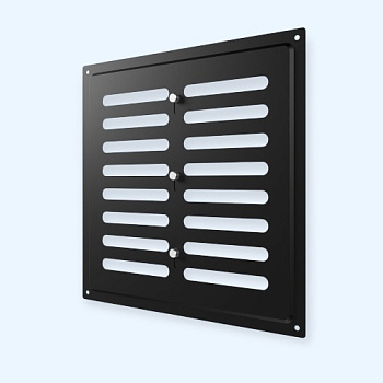 2525MER Black ERA Решетка вентиляционная MER регулируемая 250х250 окраш.сталь Black 2525MER Black ERA Решетка вентиляционная MER регулируемая 250х250 окраш.сталь Black